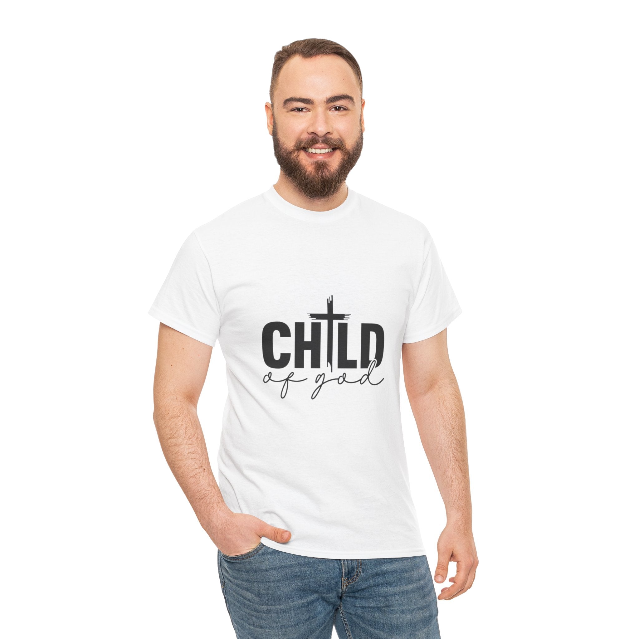 Child of god Unisex Heavy Cotton Tee