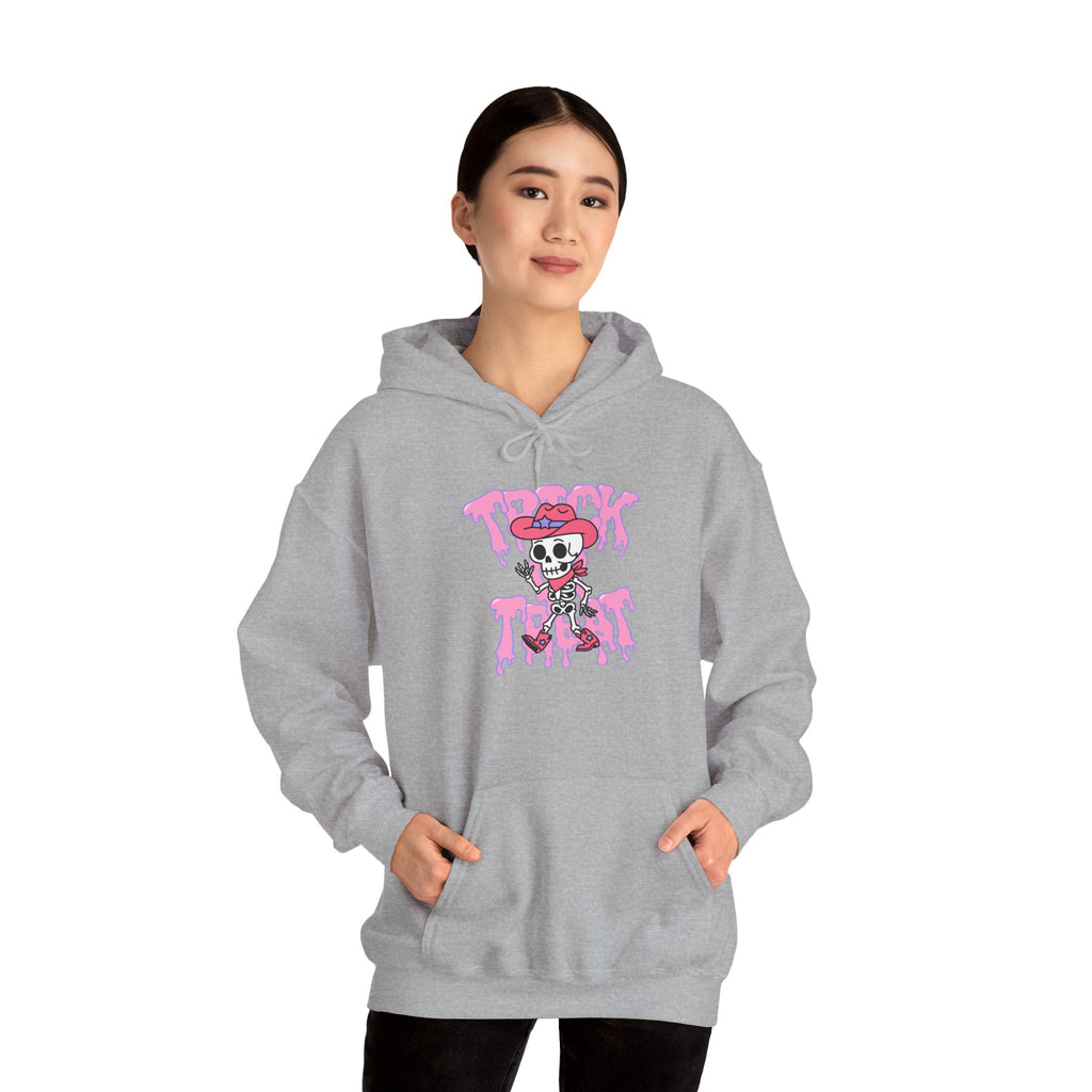 Unisex Trick or Treat Hooded Sweatshirt