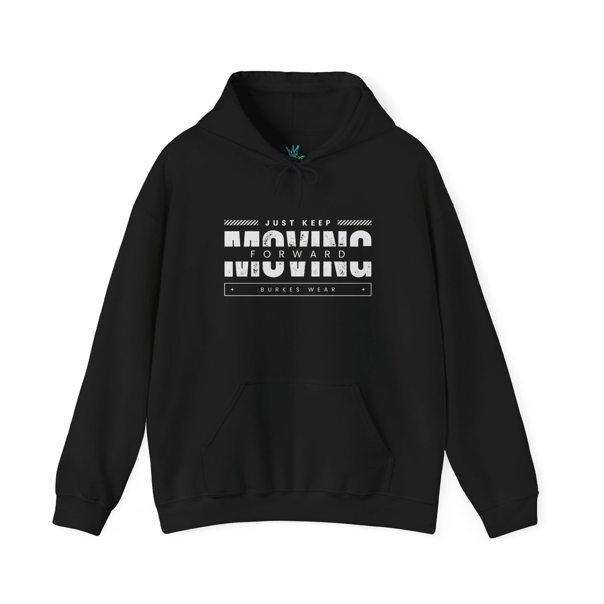 Unisex Just Keep Hooded Sweatshirt