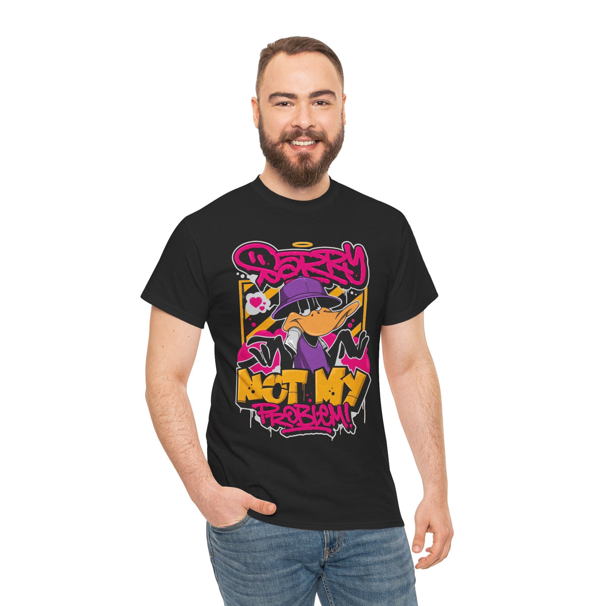 Unisex sorry not my problem Cotton Tee