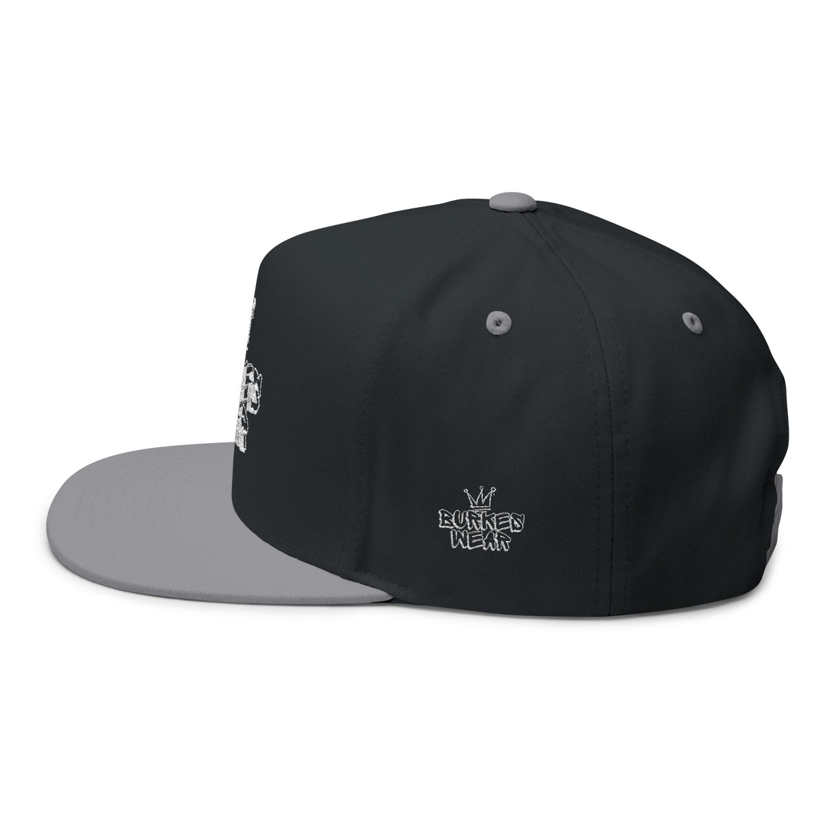Burkes Brand Flat Bill Cap (Embroidery)