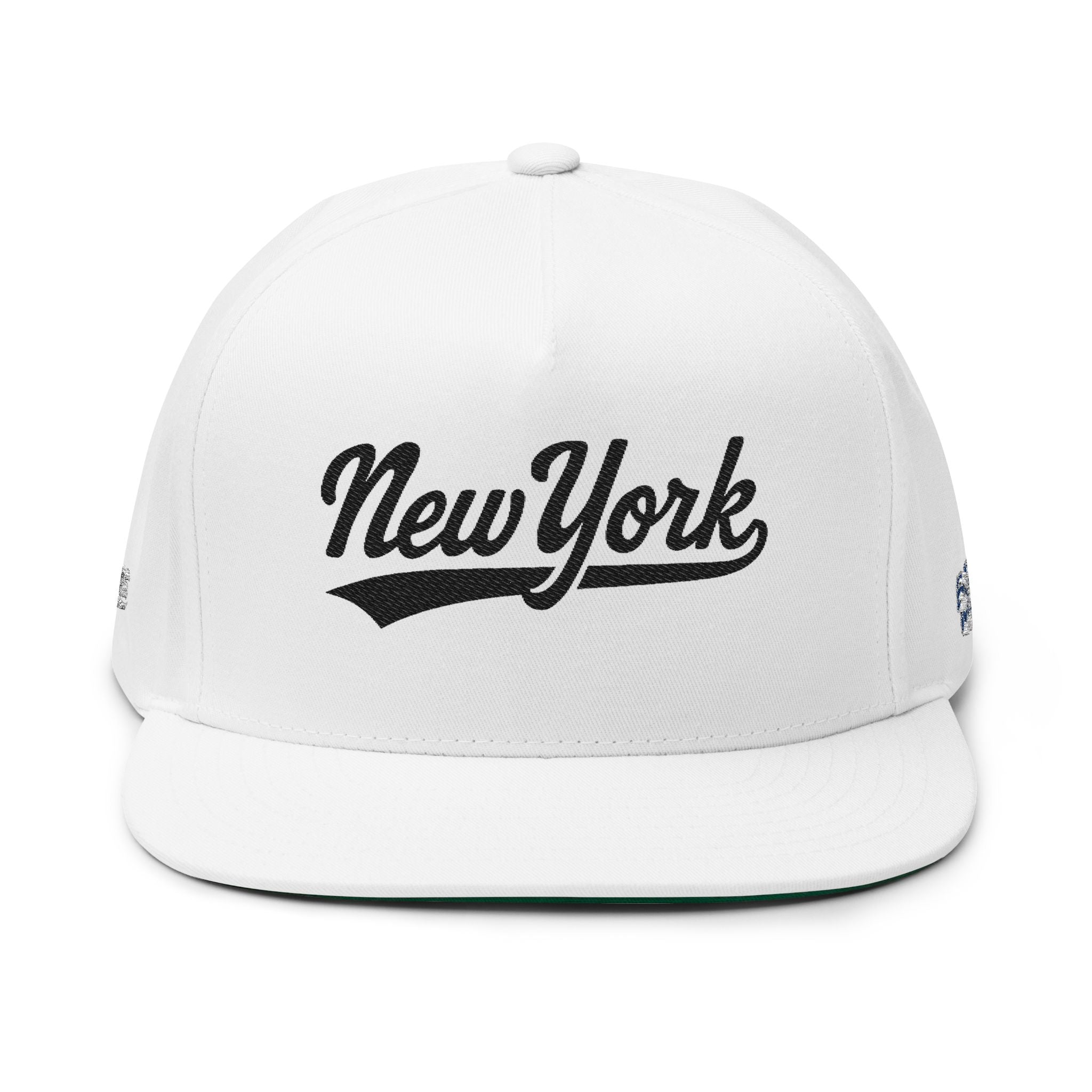New York Flat Bill Cap (Embroidery)