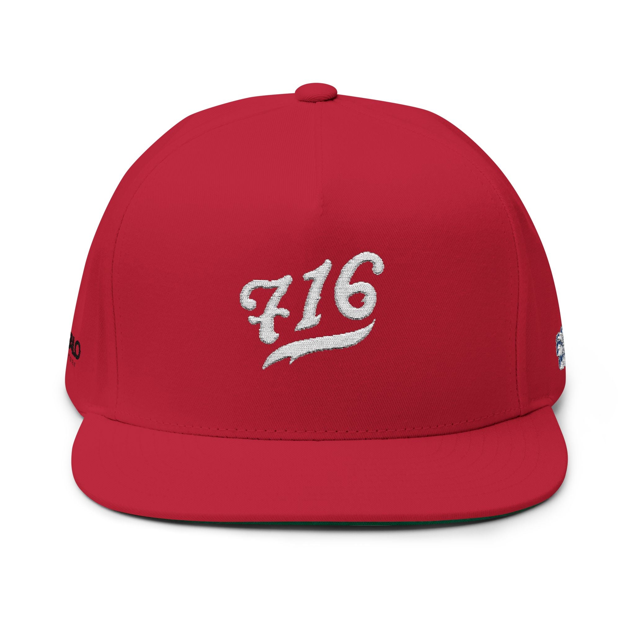 Flat Bill Cap (Embroidery)