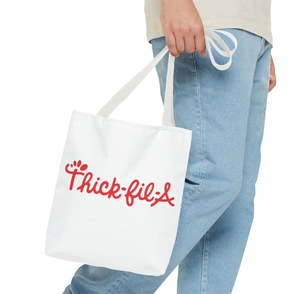 Thick fil A Tote Bag
