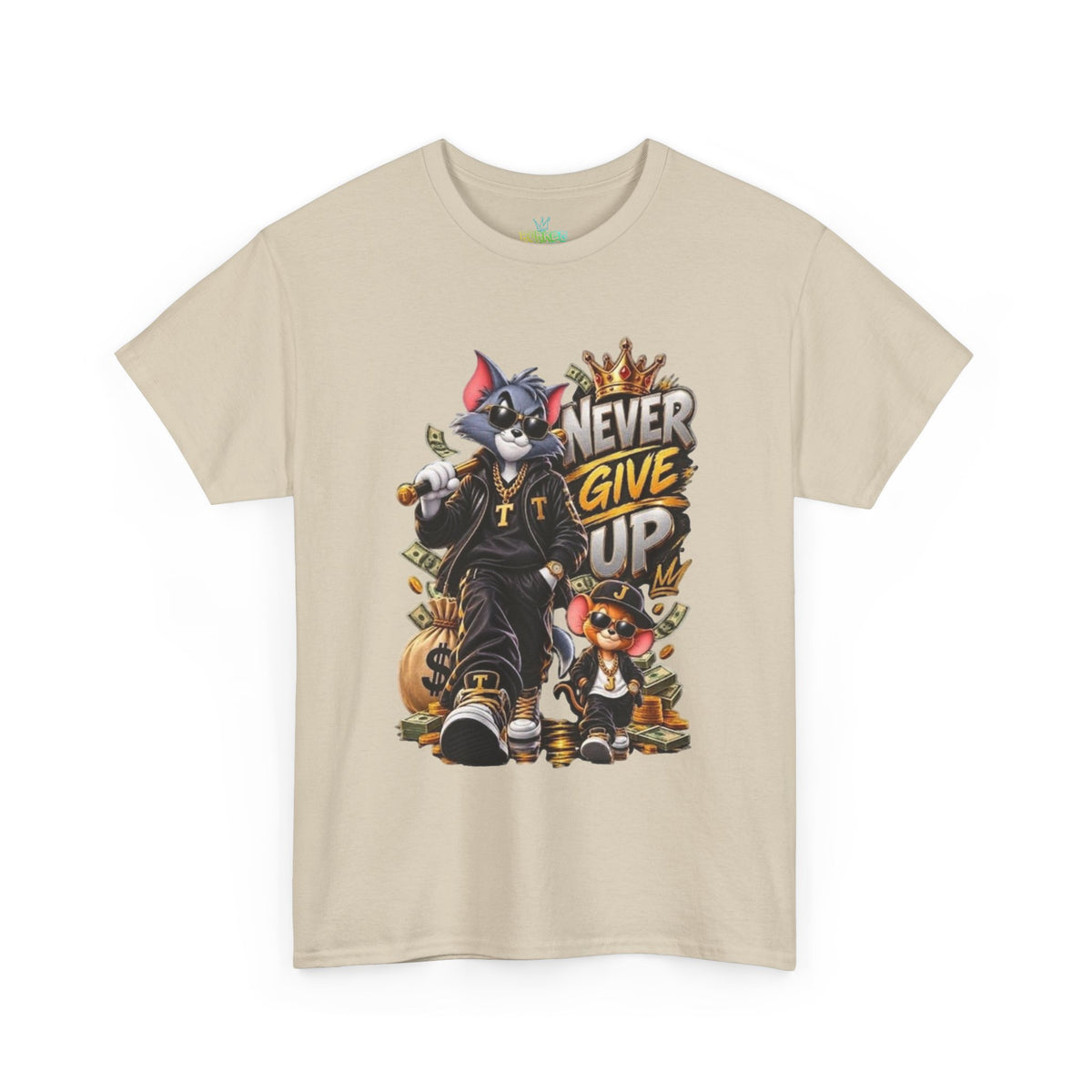 Unisex never give up Tee
