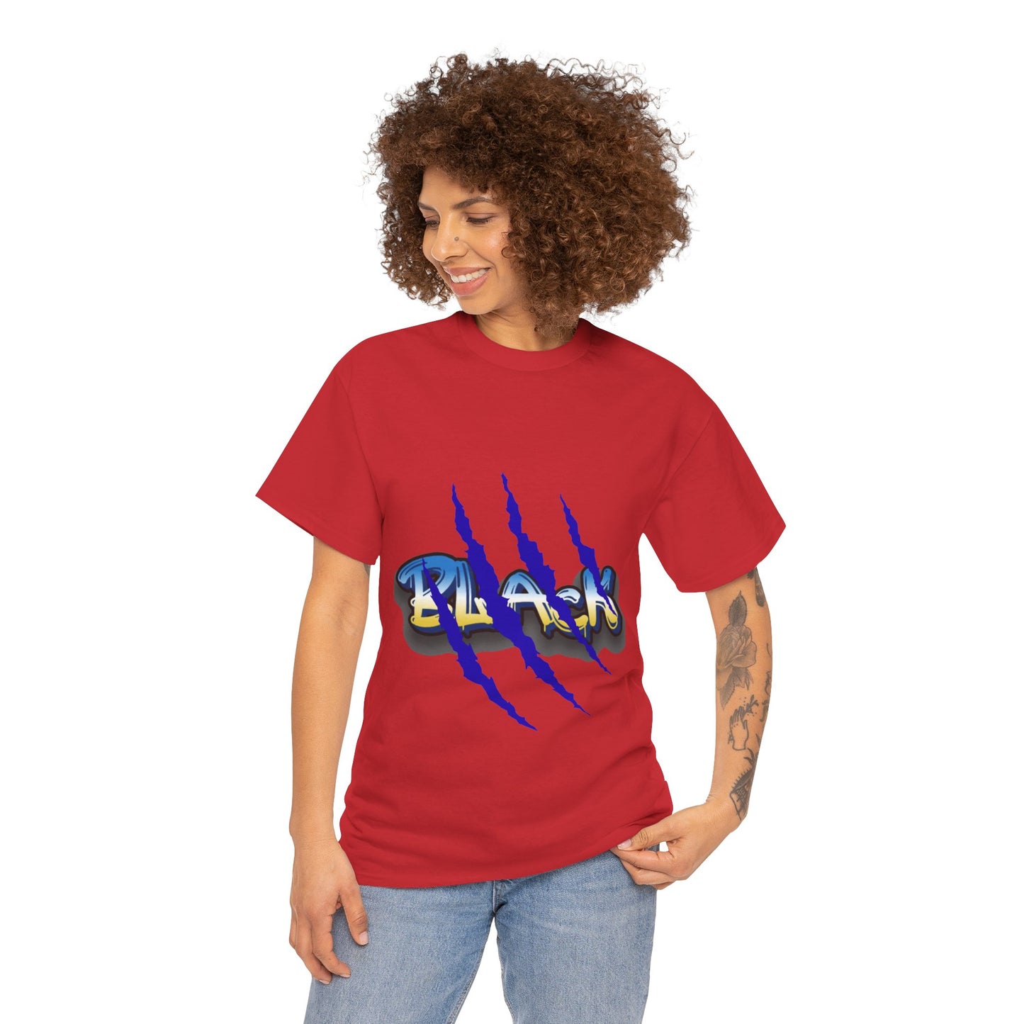 Unisex Black Cotton Tee