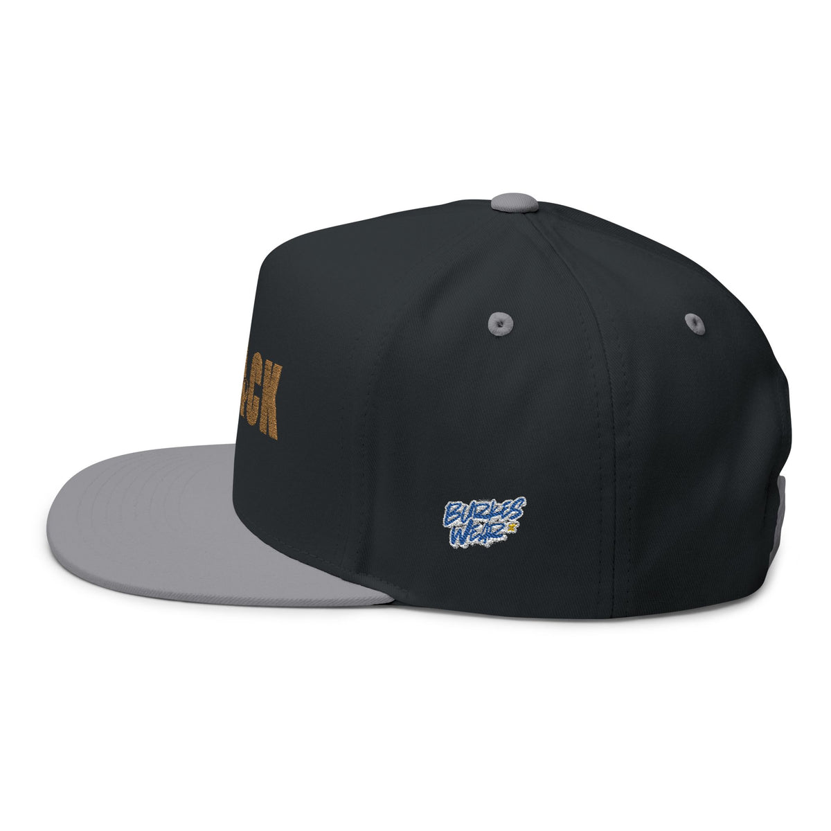 Flat Bill Cap (Embroidery)