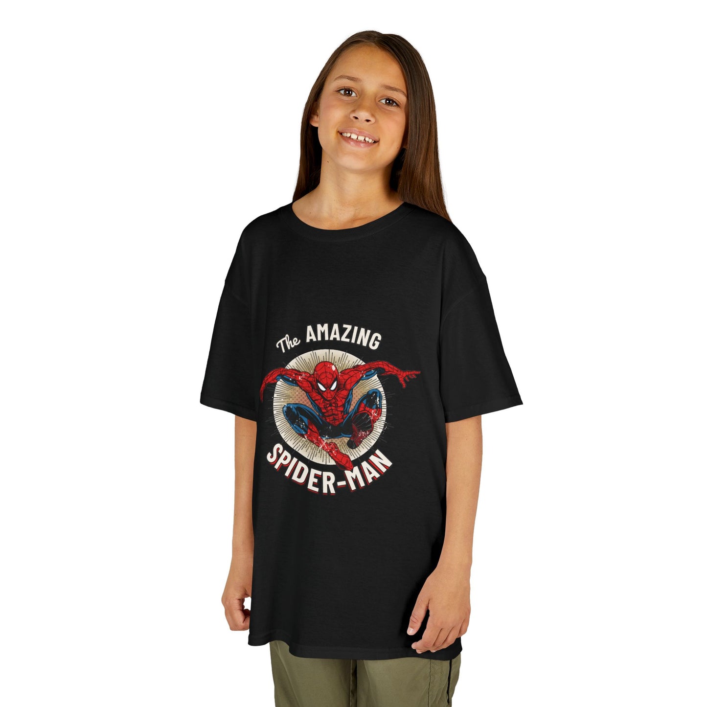 Kids unisex Spider-Man Heavy Cotton Tee