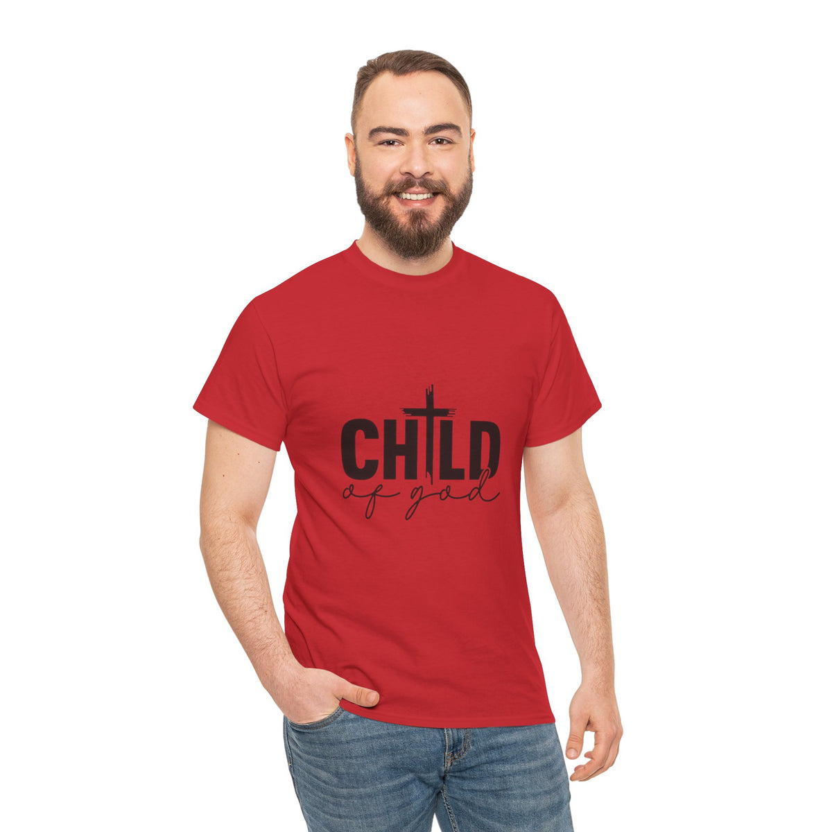 Child of god Unisex Heavy Cotton Tee