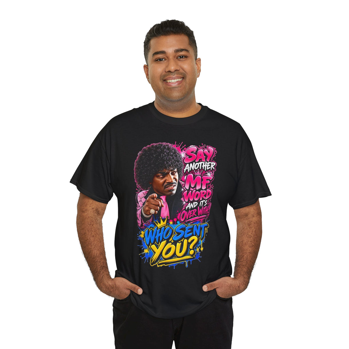 Unisex say another MF Cotton Tee