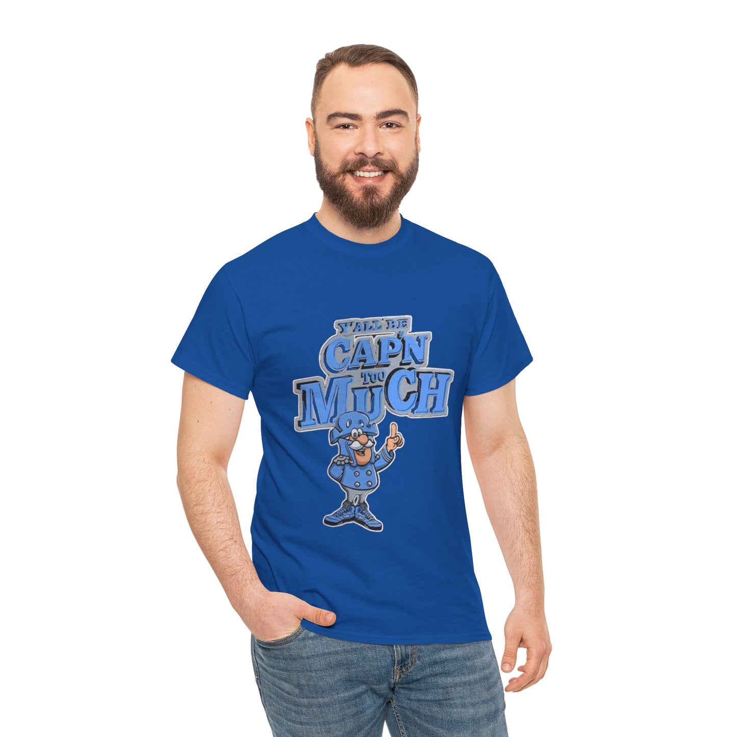 Unisex capn much Cotton Tee