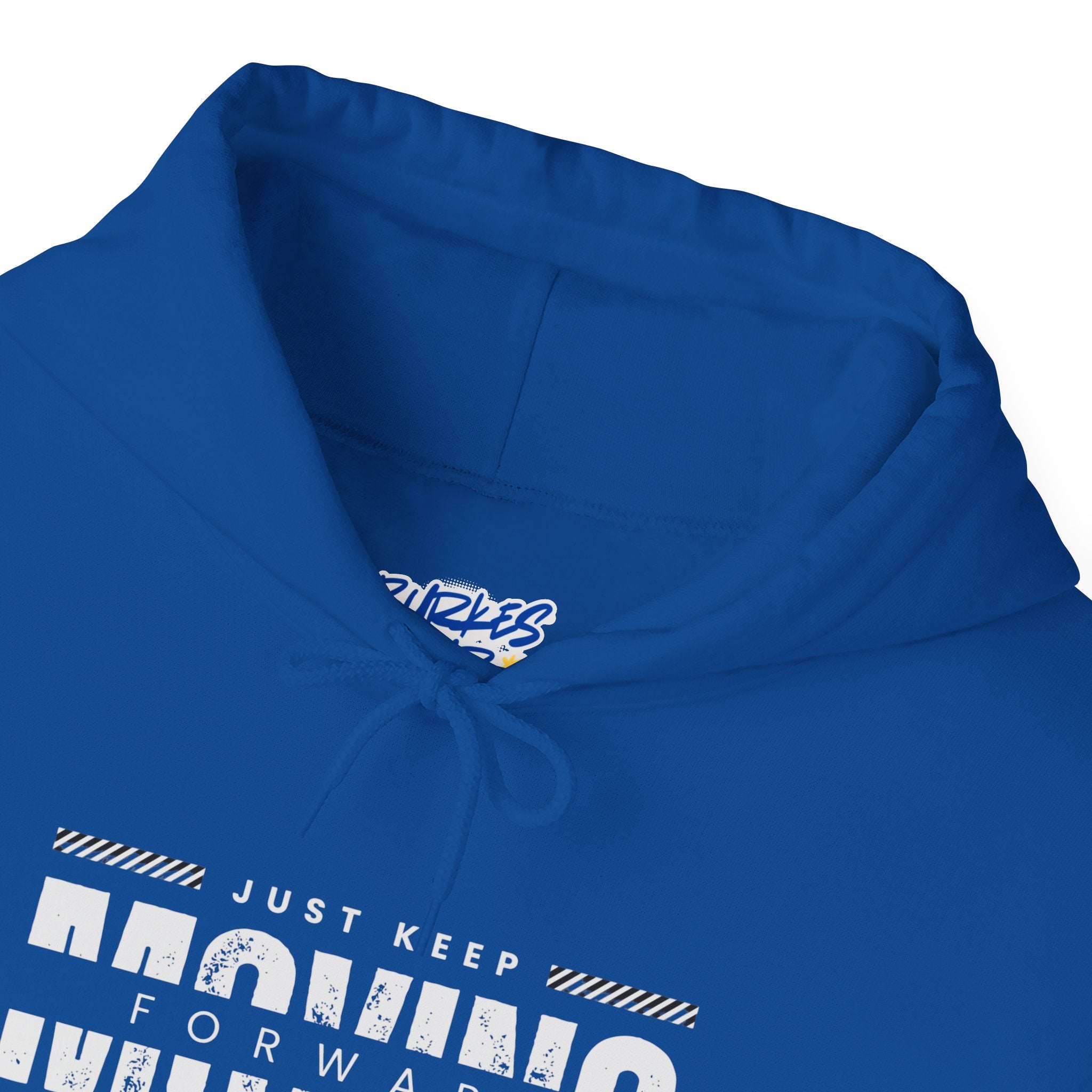 Unisex Just Keep Hooded Sweatshirt