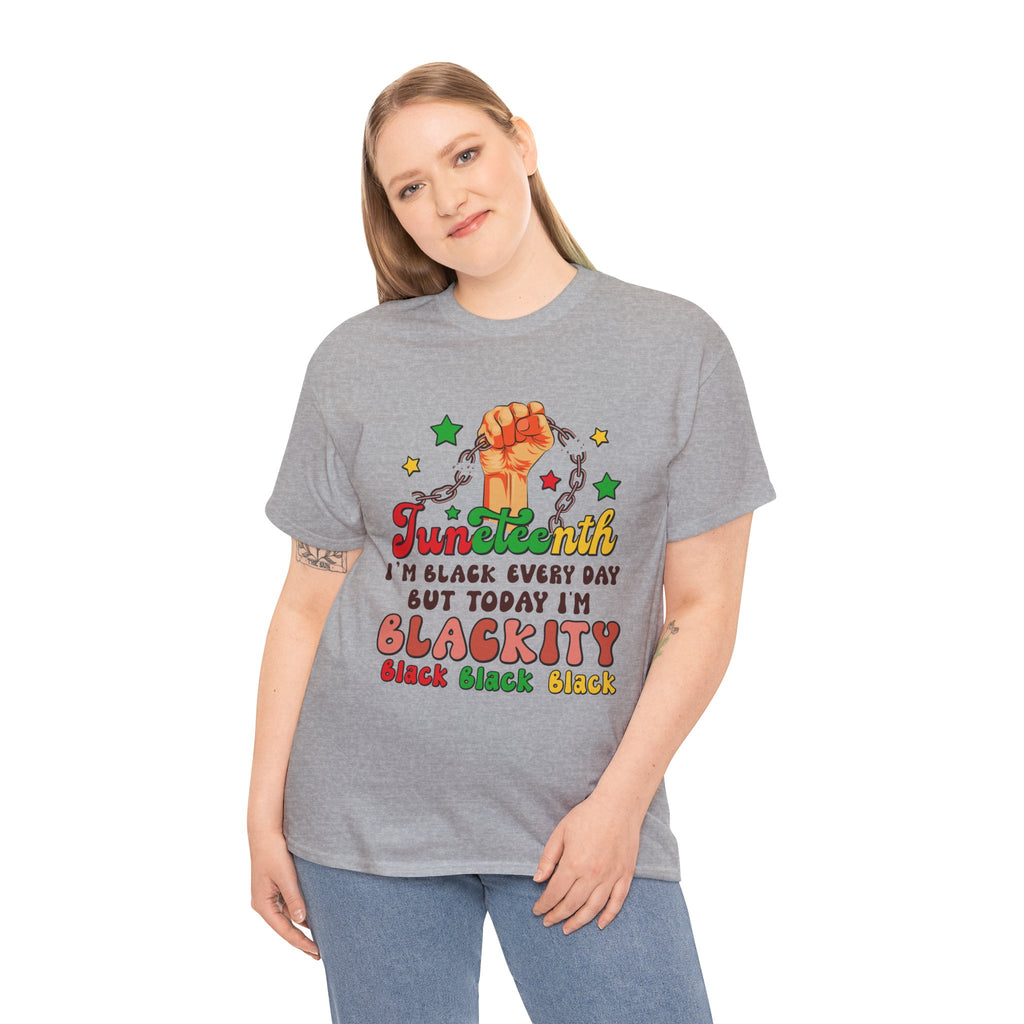 Unisex Juneteenth Heavy Cotton Tee