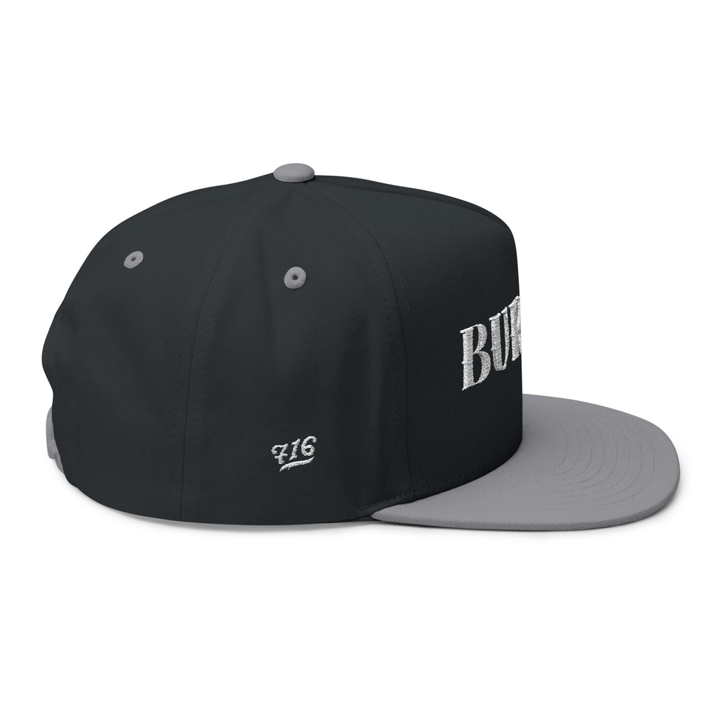 Burkes Brand Flat Bill Cap (Embroidery)