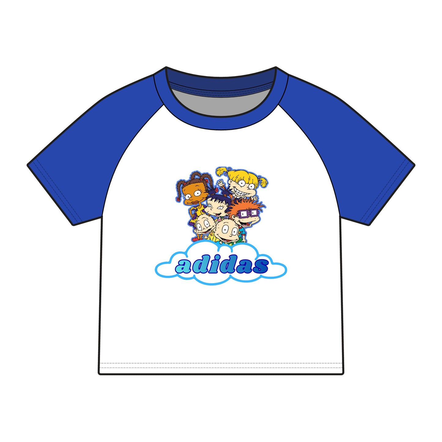 Micro Rib Raglan Baby Tee