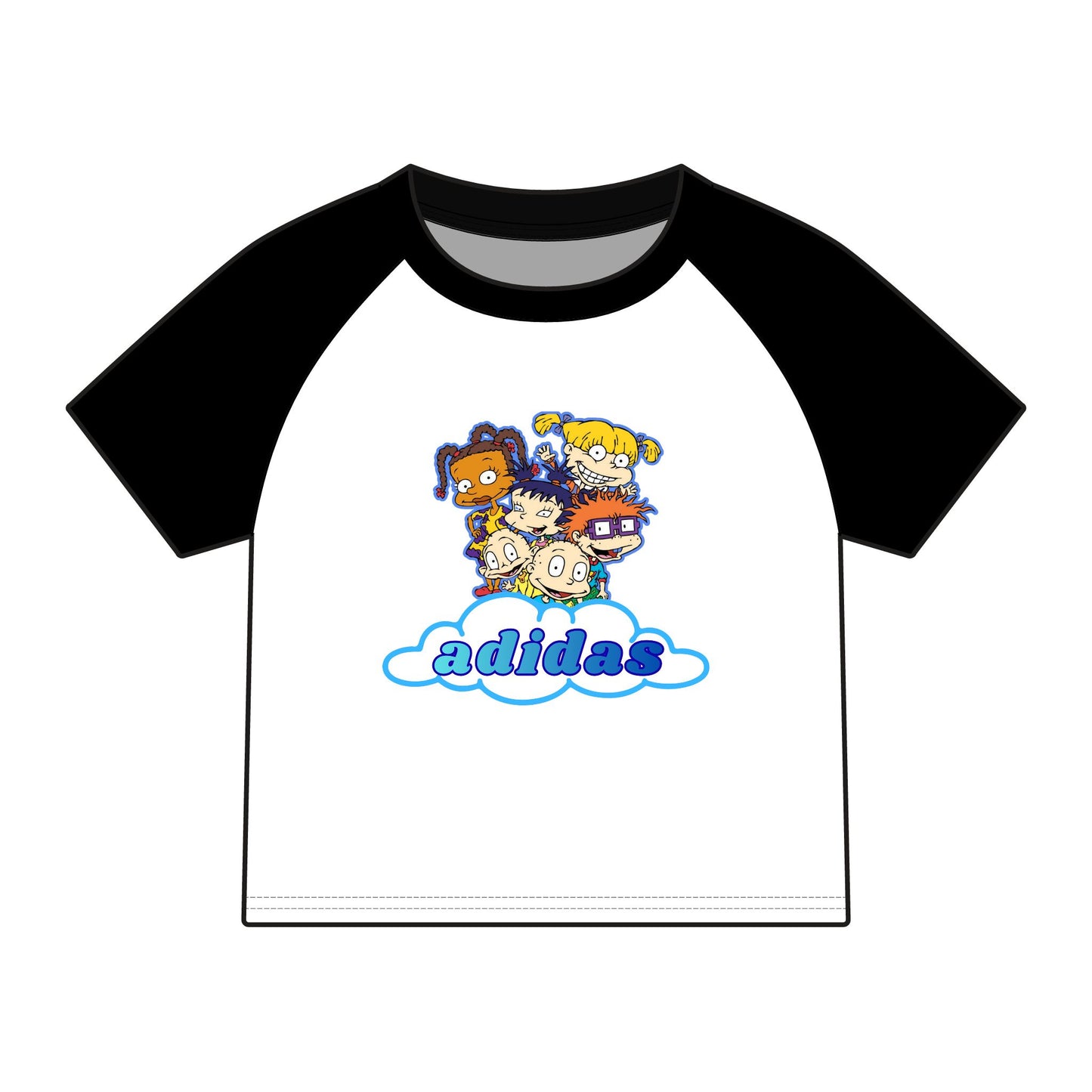 Micro Rib Raglan Baby Tee