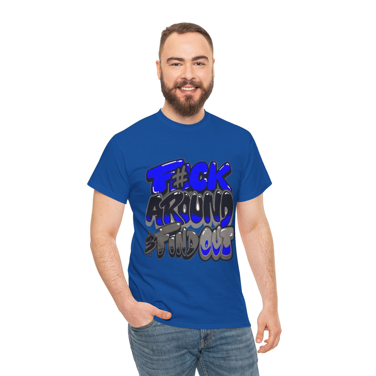 Unisex Fu*k around and Tee