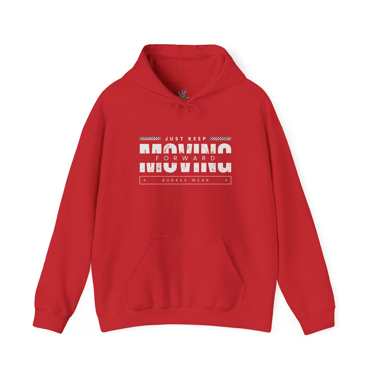 Unisex Just Keep Hooded Sweatshirt