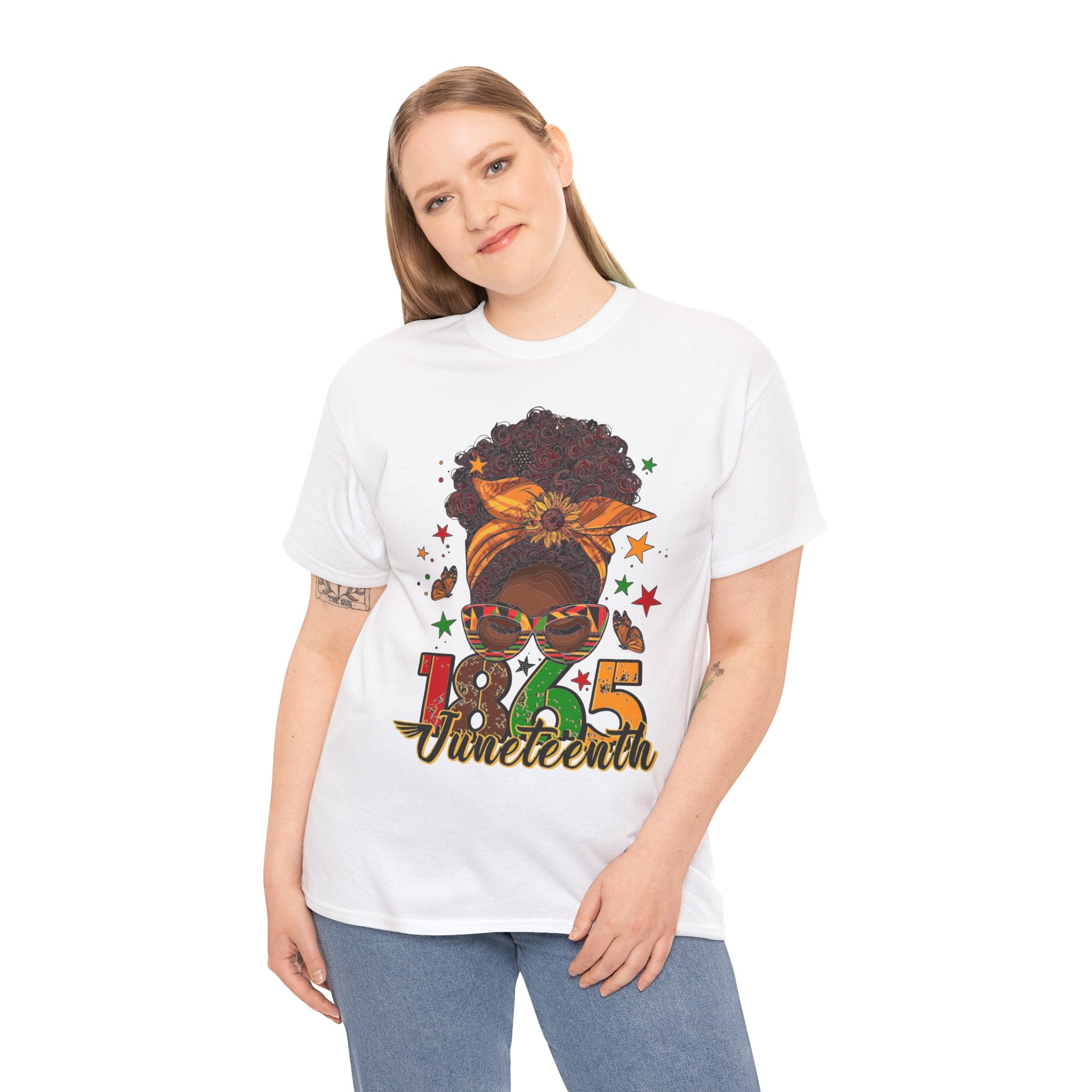 Unisex Juneteenth Heavy Cotton Tee
