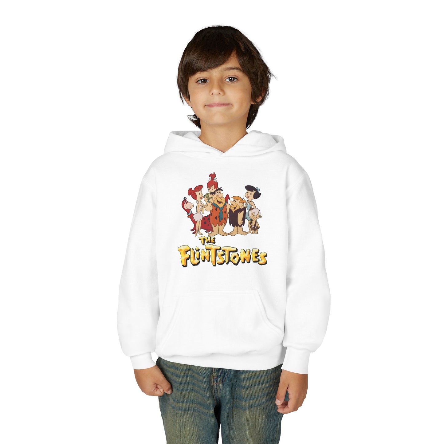Youth Flintstones Hooded Sweatshirt