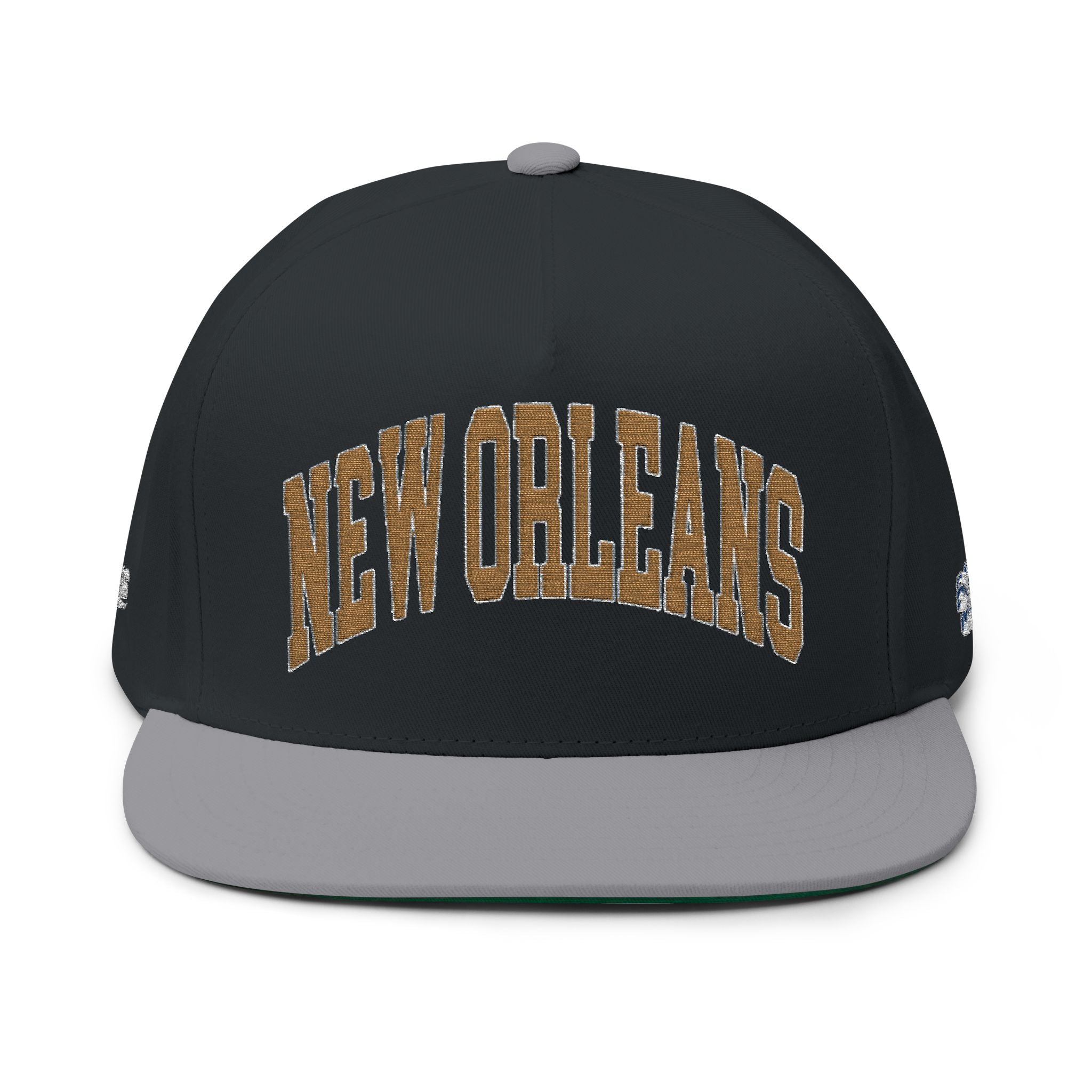 New Orleans  Flat Bill Cap (Embroidery)