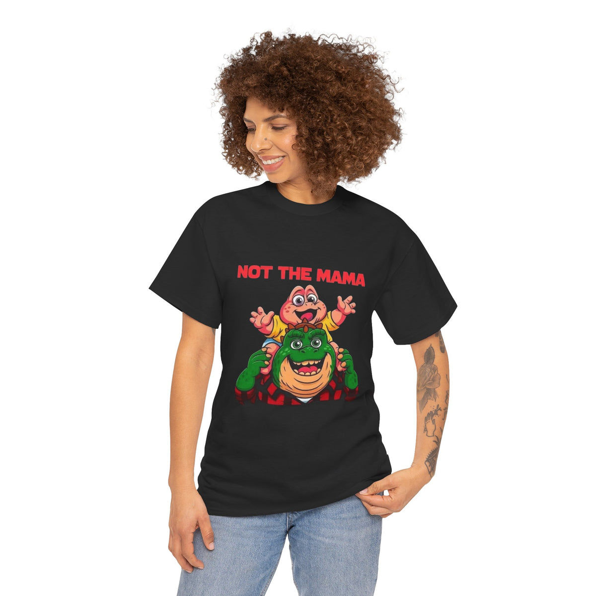 Not the momma Unisex Heavy Cotton Tee