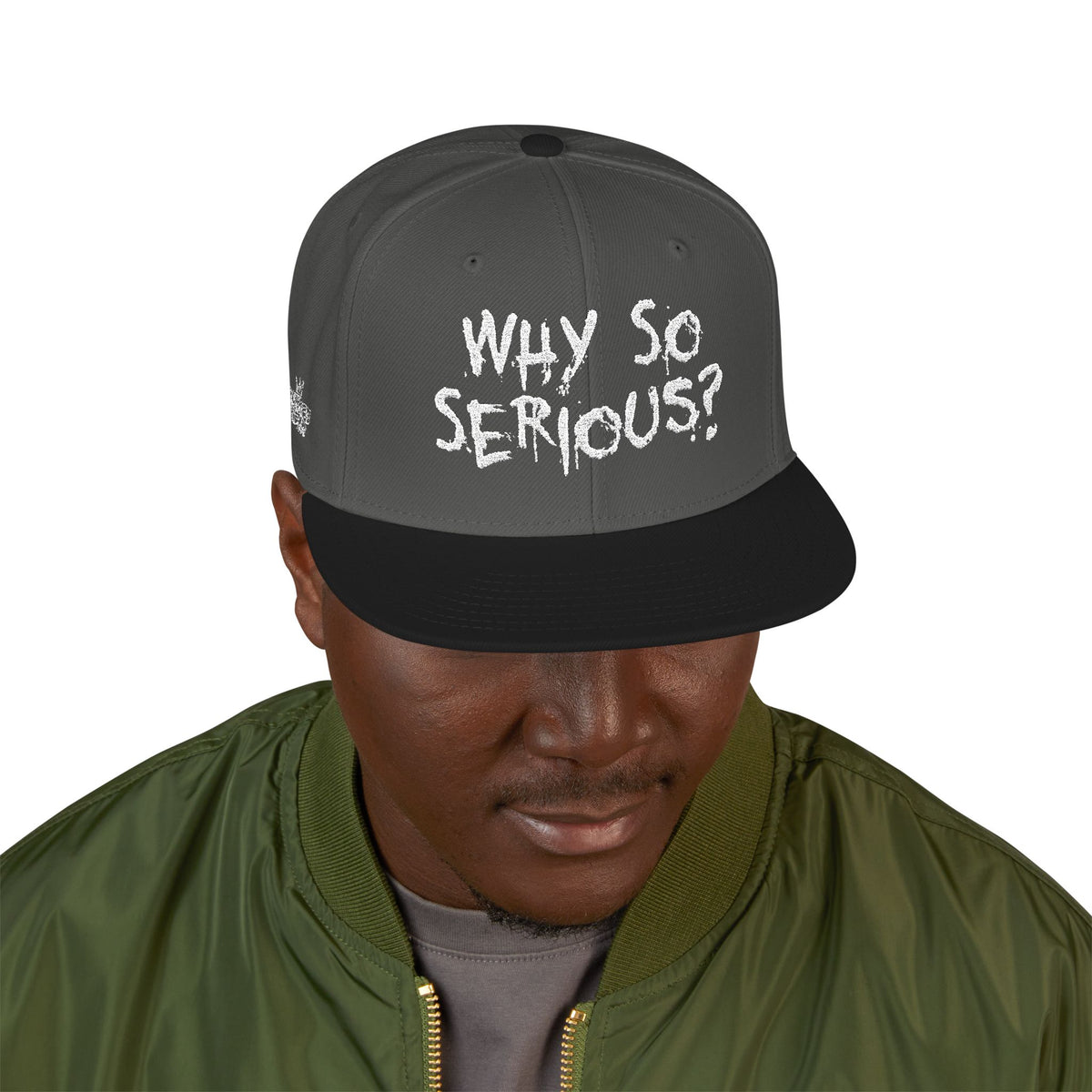 Snapback why so serious? (Embroidery)