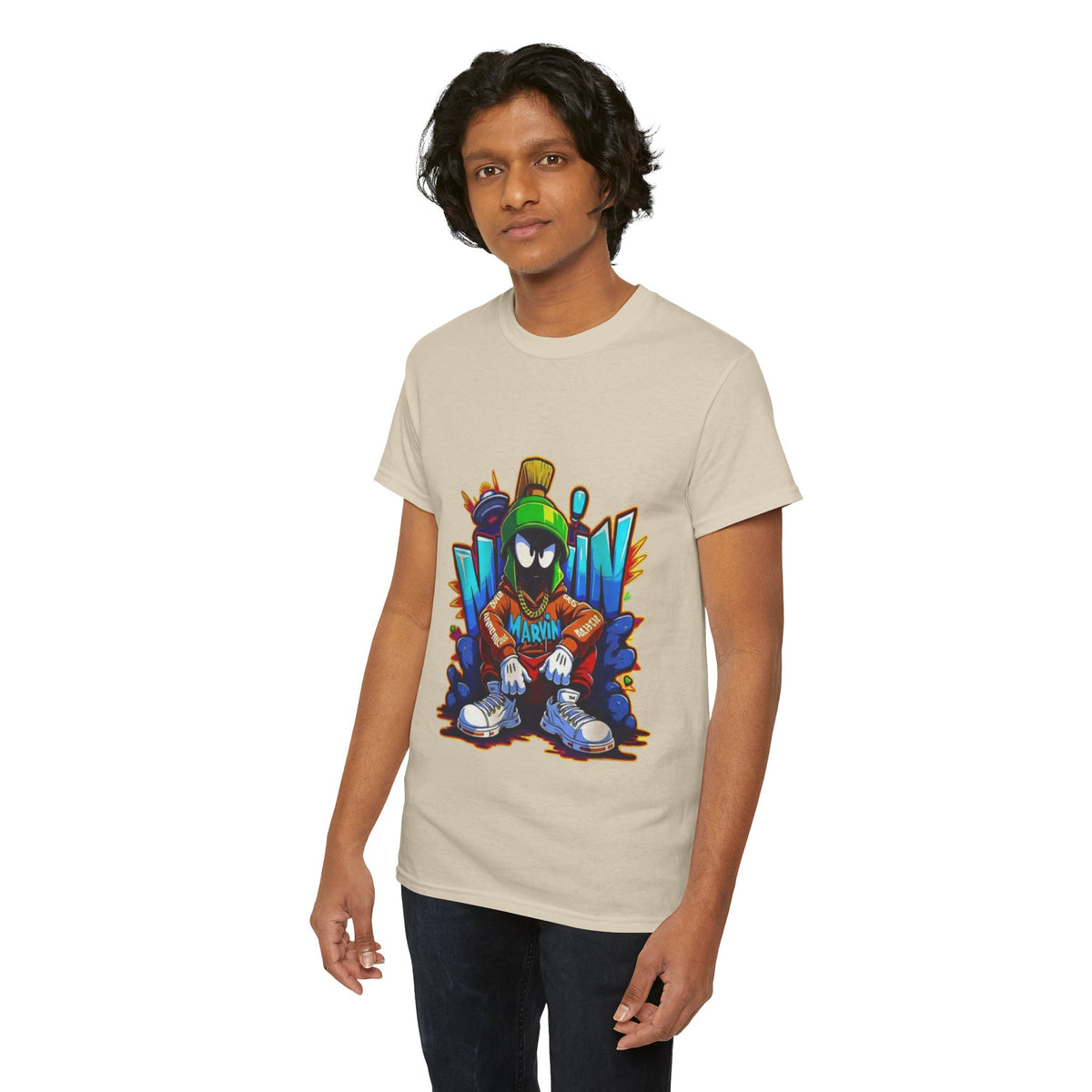 Unisex street wear Heavy Cotton Tee