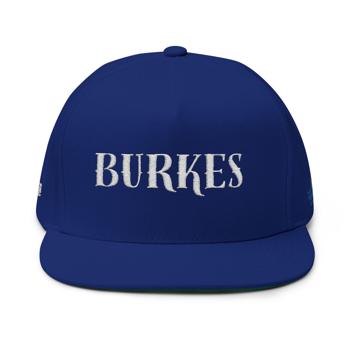 Burkes Brand Flat Bill Cap (Embroidery)