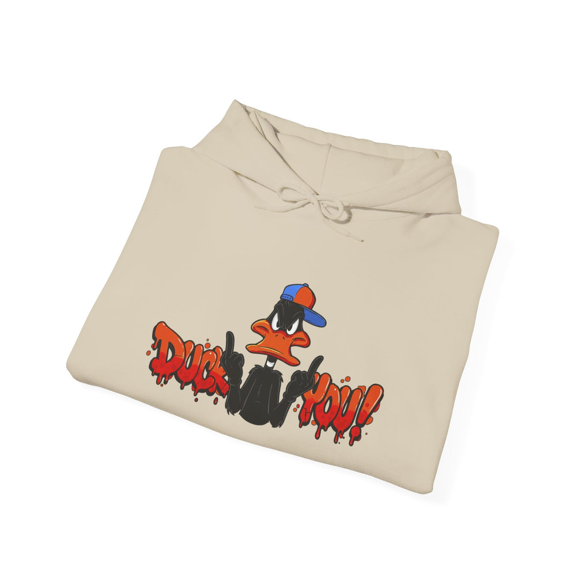 Unisex Duck You Hooded Sweatshirt