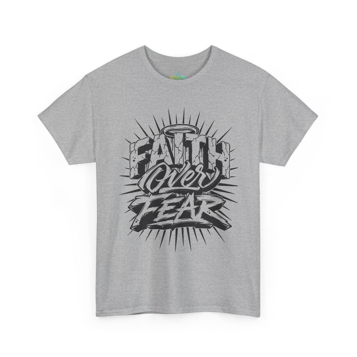 Unisex faith over fear Cotton Tee