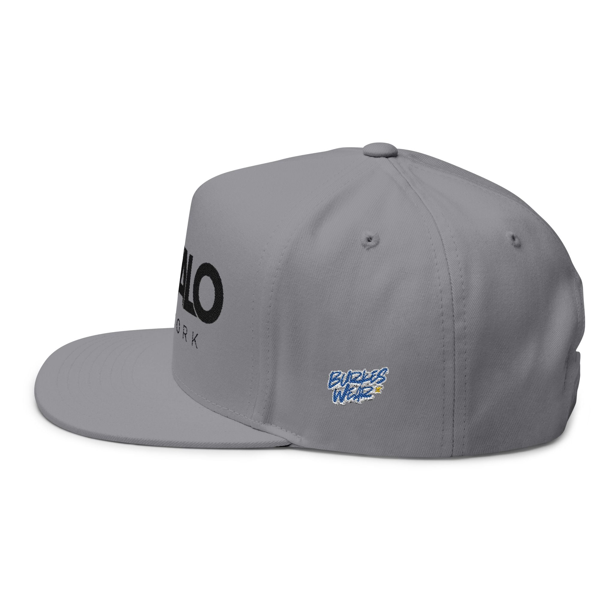 Flat Bill Cap (Embroidery)