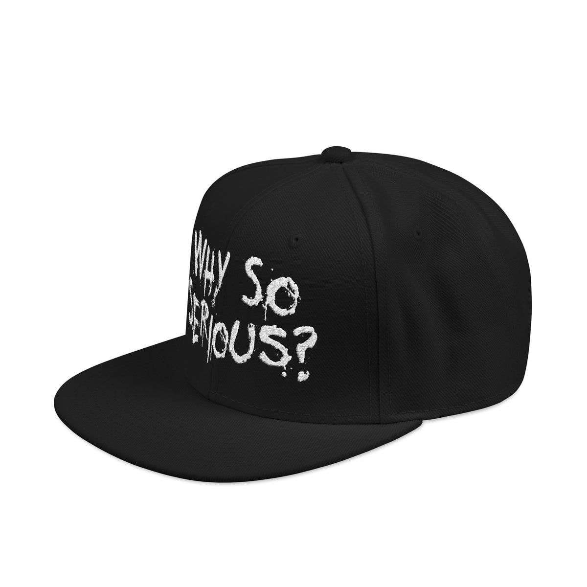 Snapback why so serious? (Embroidery)