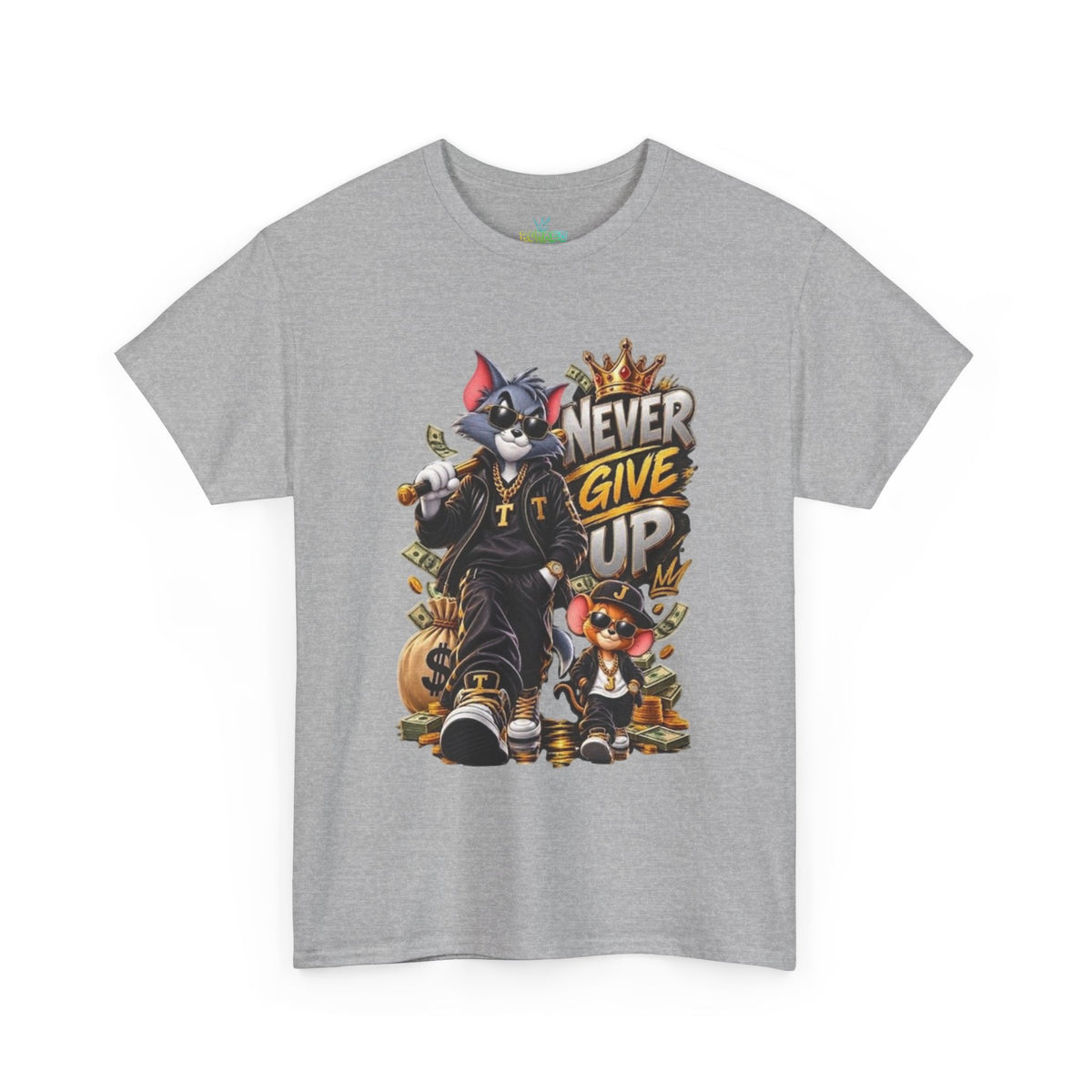 Unisex never give up Tee