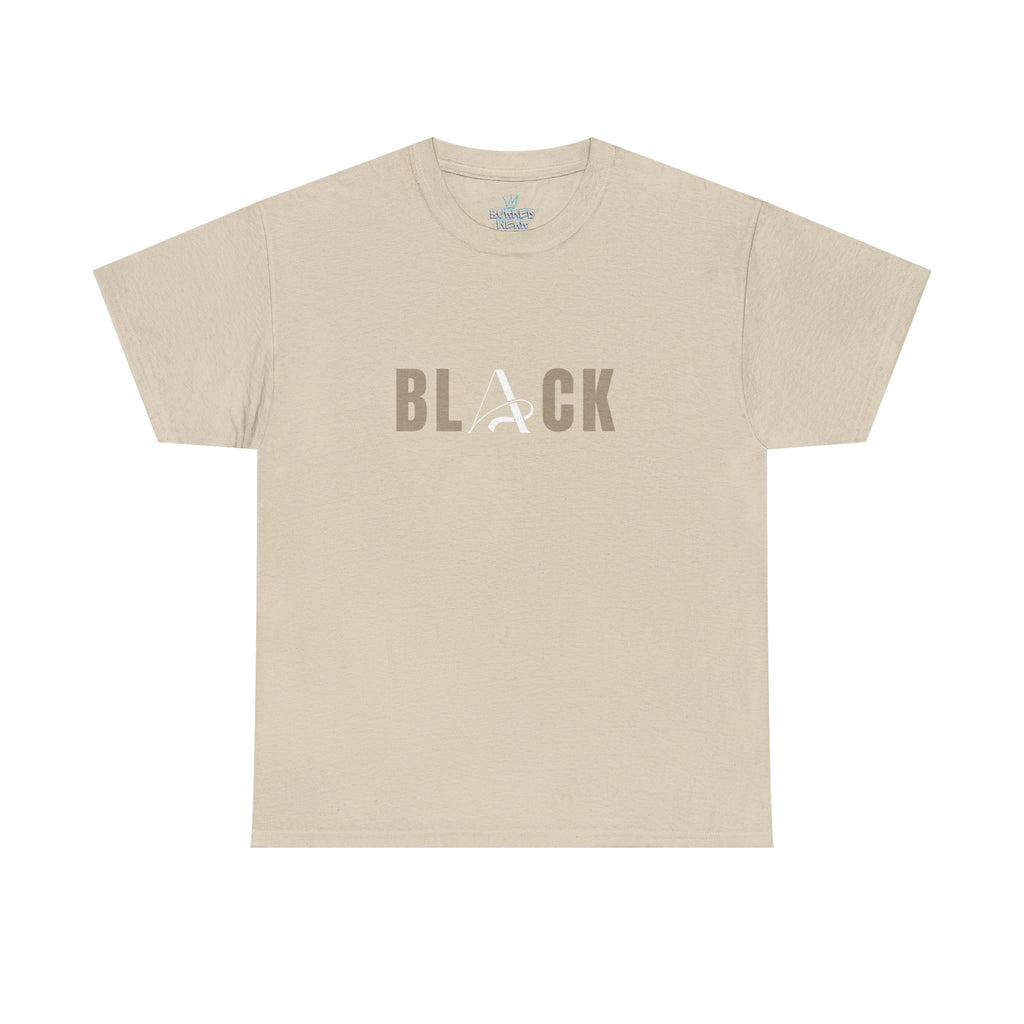 Unisex Black Heavy Cotton Tee