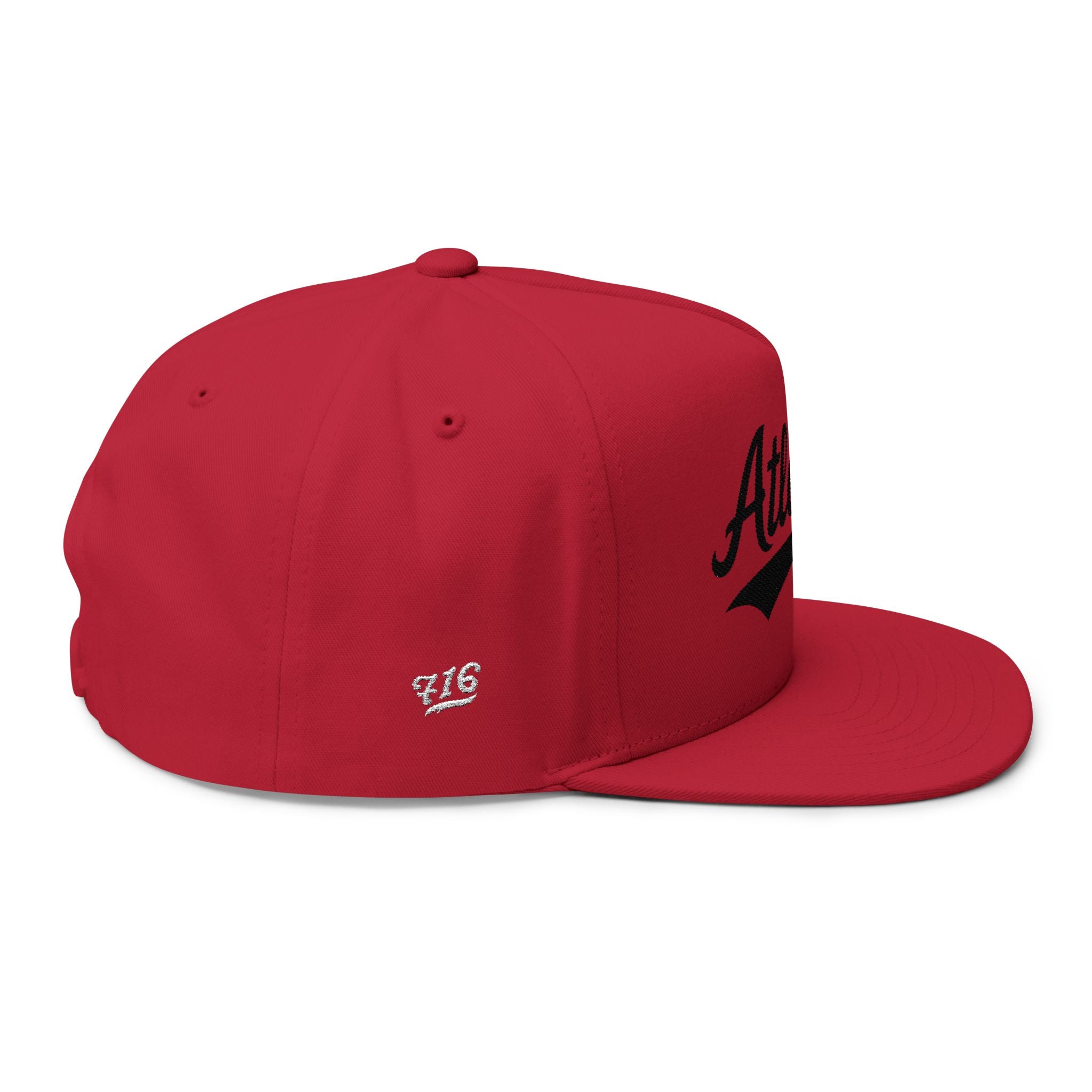 Atlanta Flat Bill Cap (Embroidery)