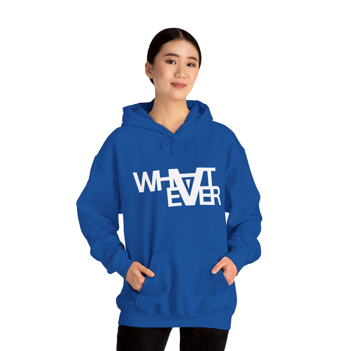 Unisex what ever Hooded Sweatshirt