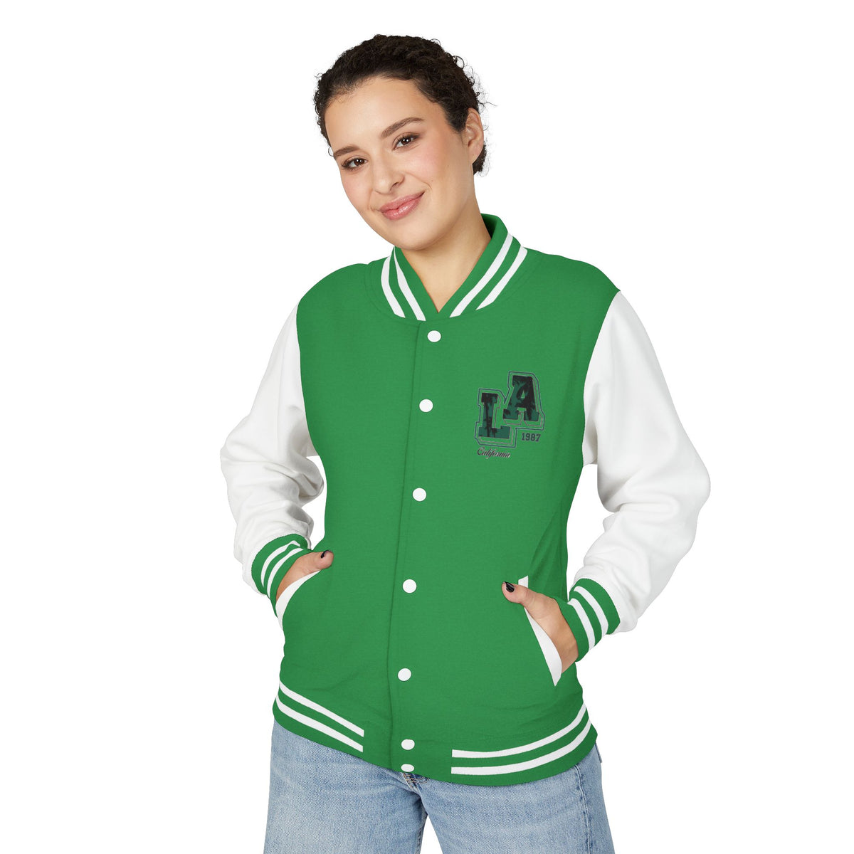 Unisex LA Heavyweight Letterman Jacket