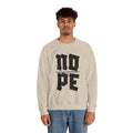 Unisex NOPE Crewneck Sweatshirt
