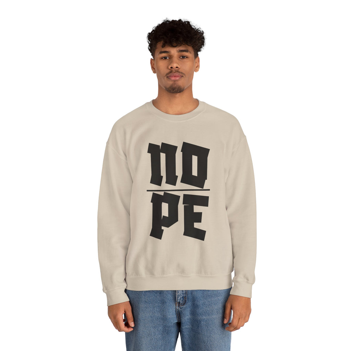 Unisex NOPE Crewneck Sweatshirt