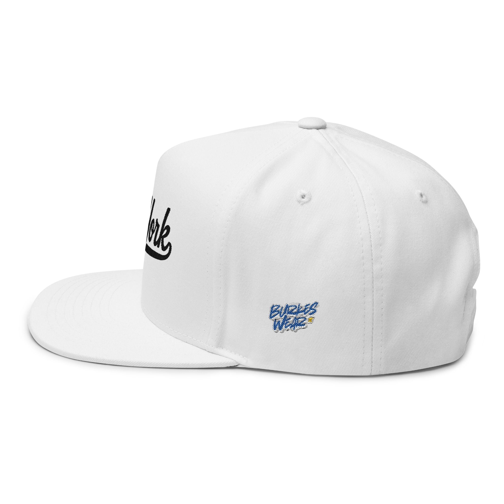 New York Flat Bill Cap (Embroidery)