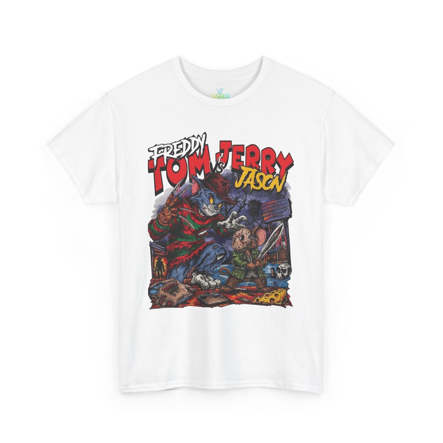 Unisex Freddie Tom, Jerry, Jason Cotton Tee