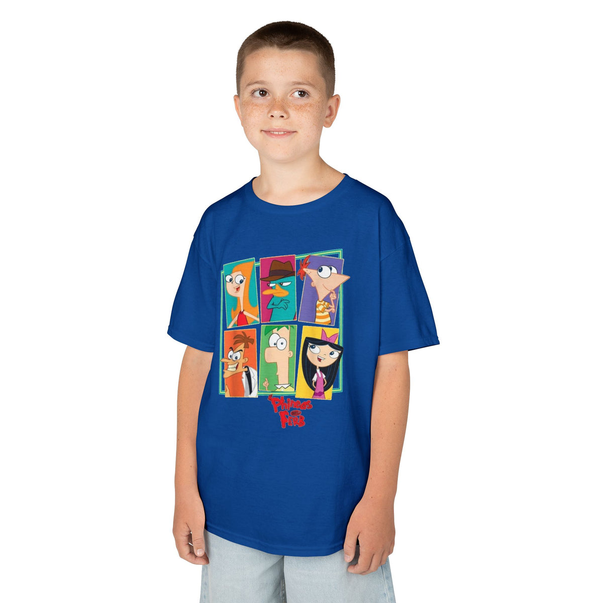 Kids unisex Phineas and Ferb Tee