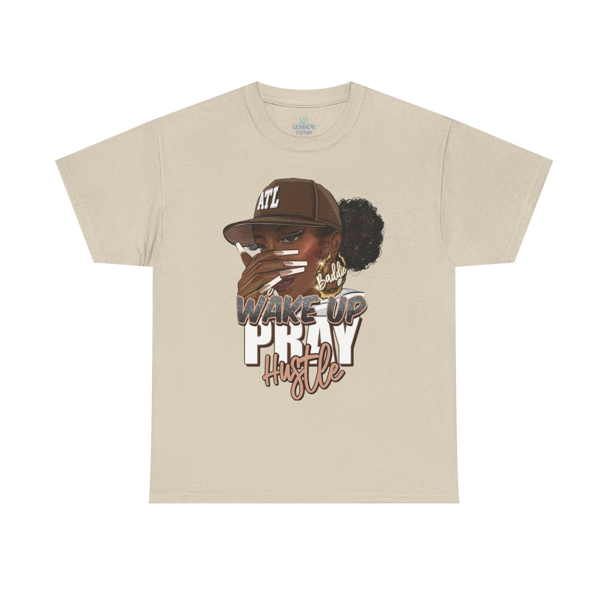 ATL wake up party and hustle Cotton Tee