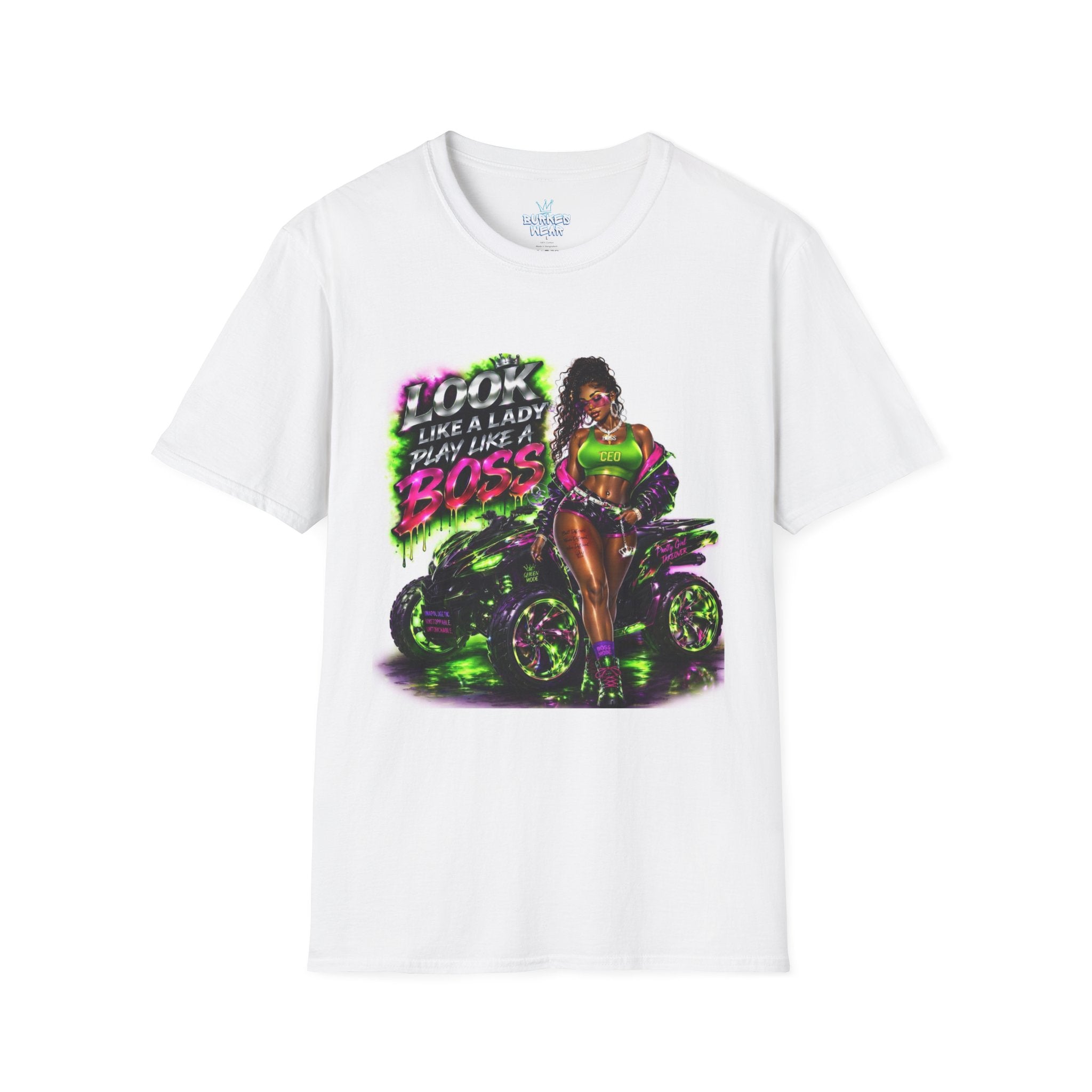 Look like a lady Softstyle T-Shirt