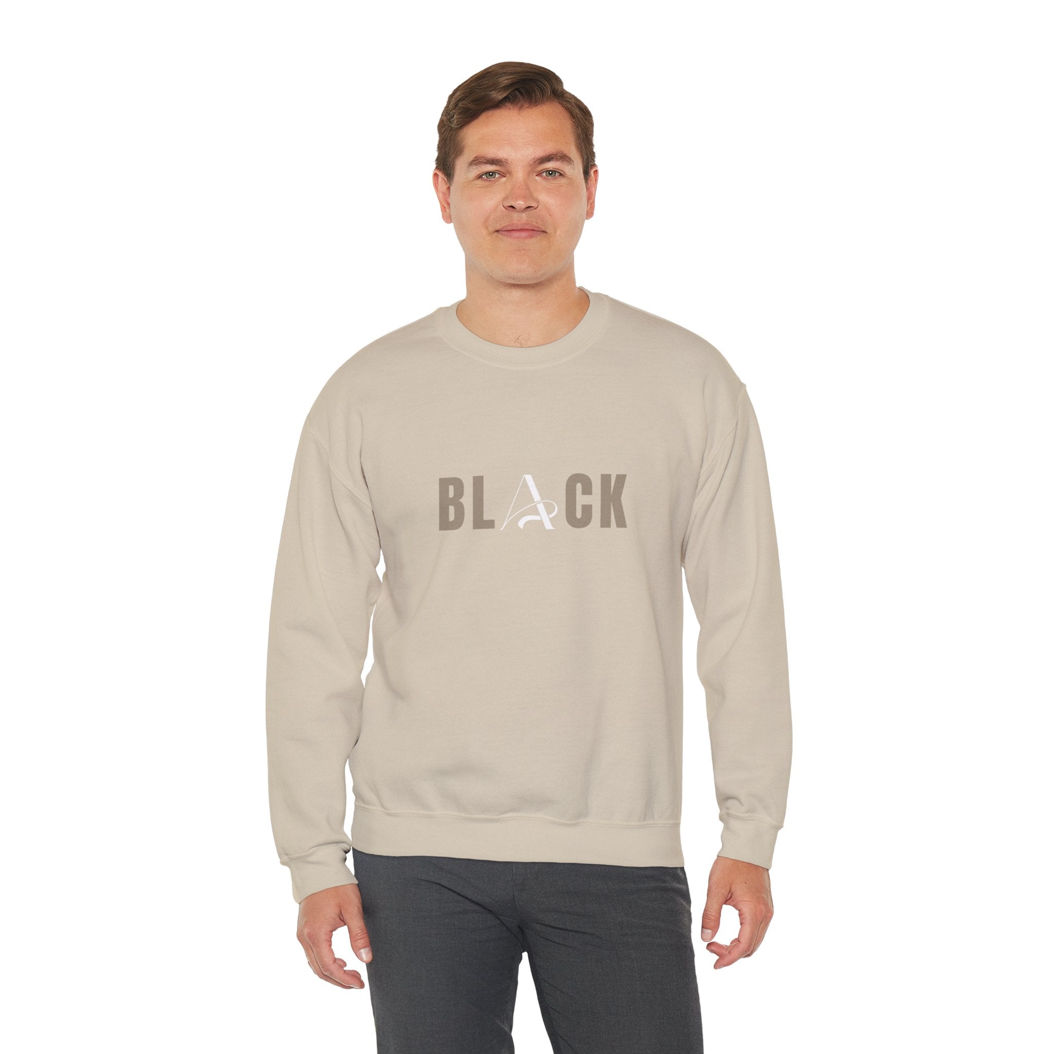 Unisex Black Heavy Blend Sweatshirt