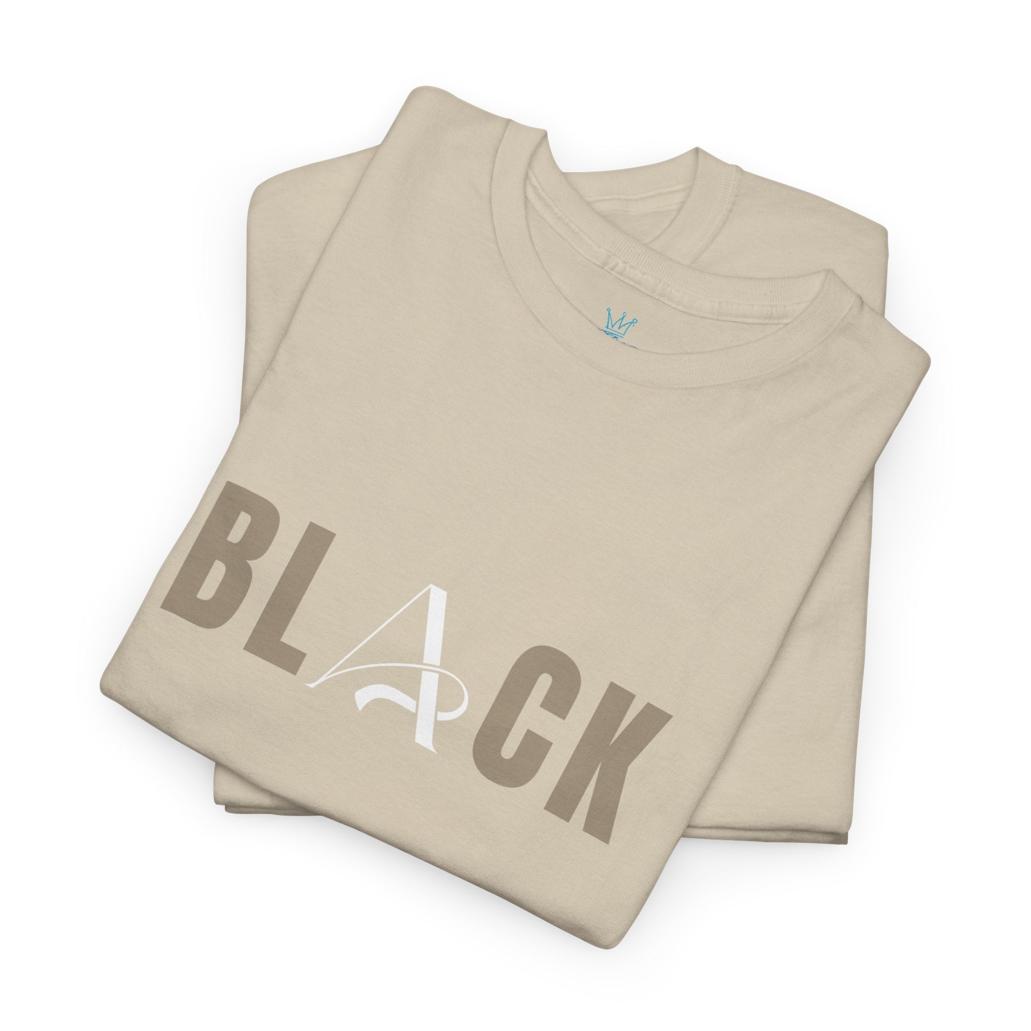 Unisex Black Heavy Cotton Tee