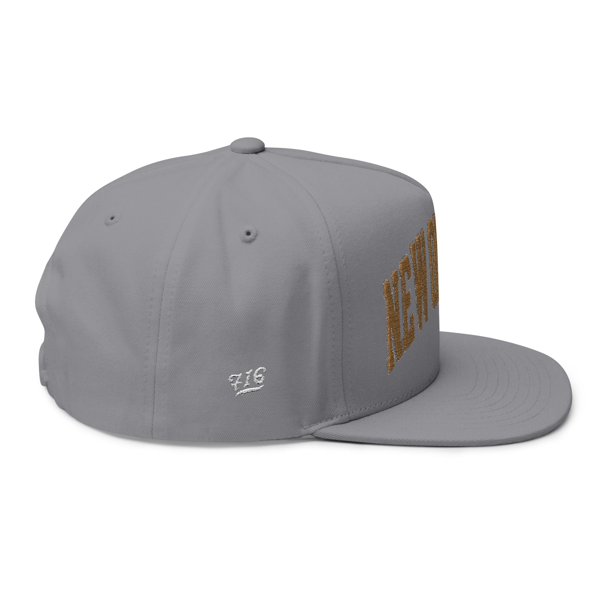 New Orleans  Flat Bill Cap (Embroidery)