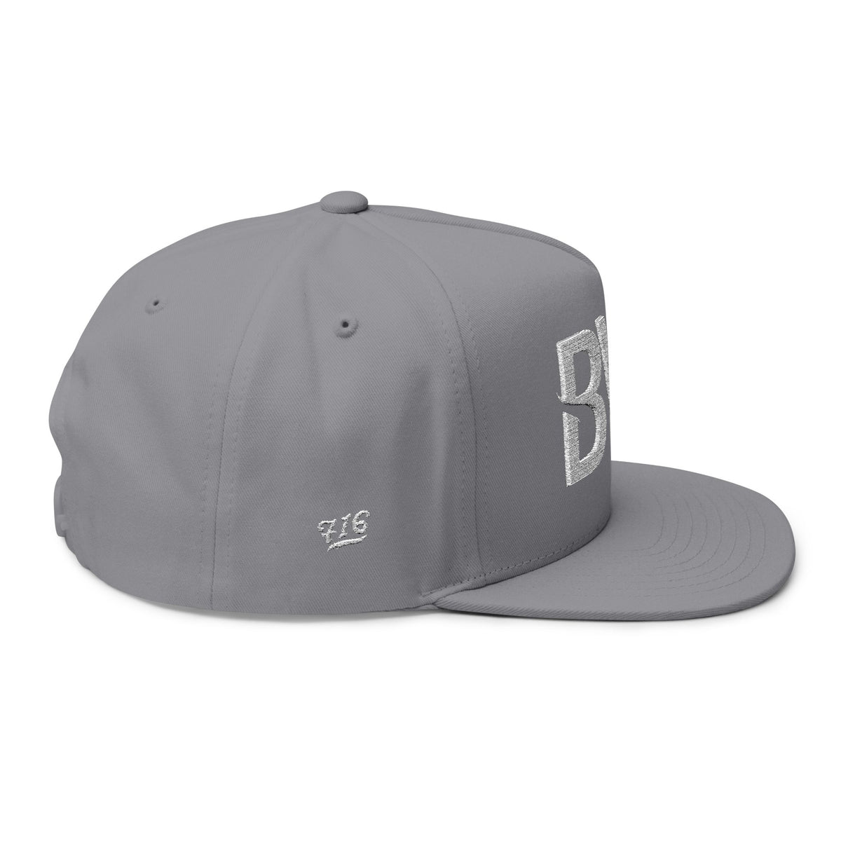 Burkes Wear Flat Bill Cap (Embroidery)