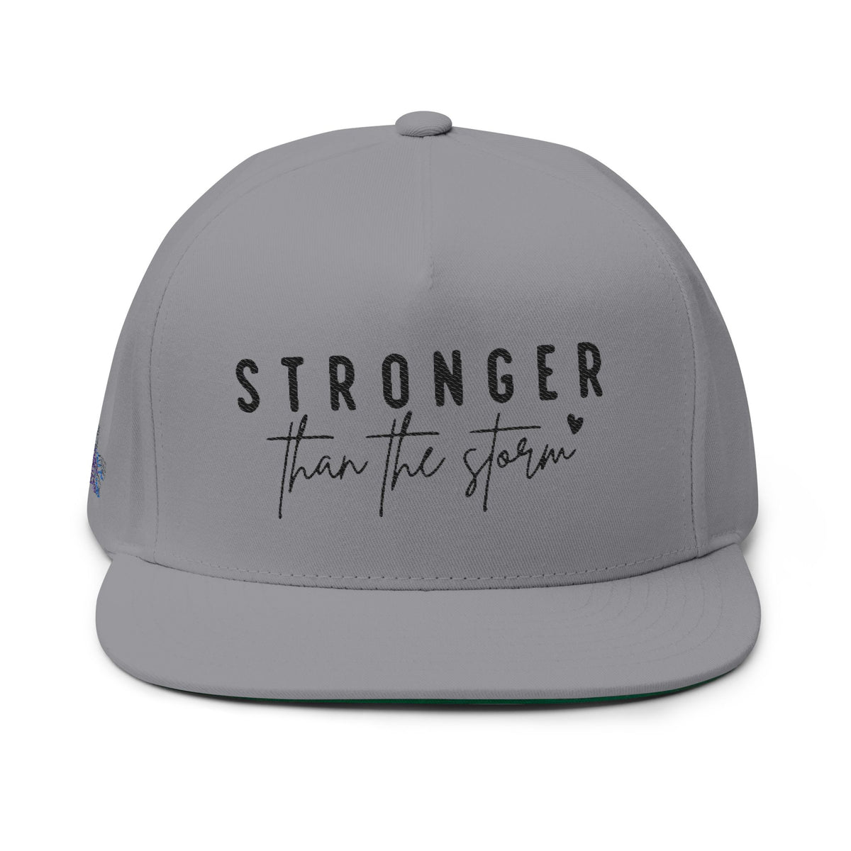 Flat Bill Cap (Embroidery)